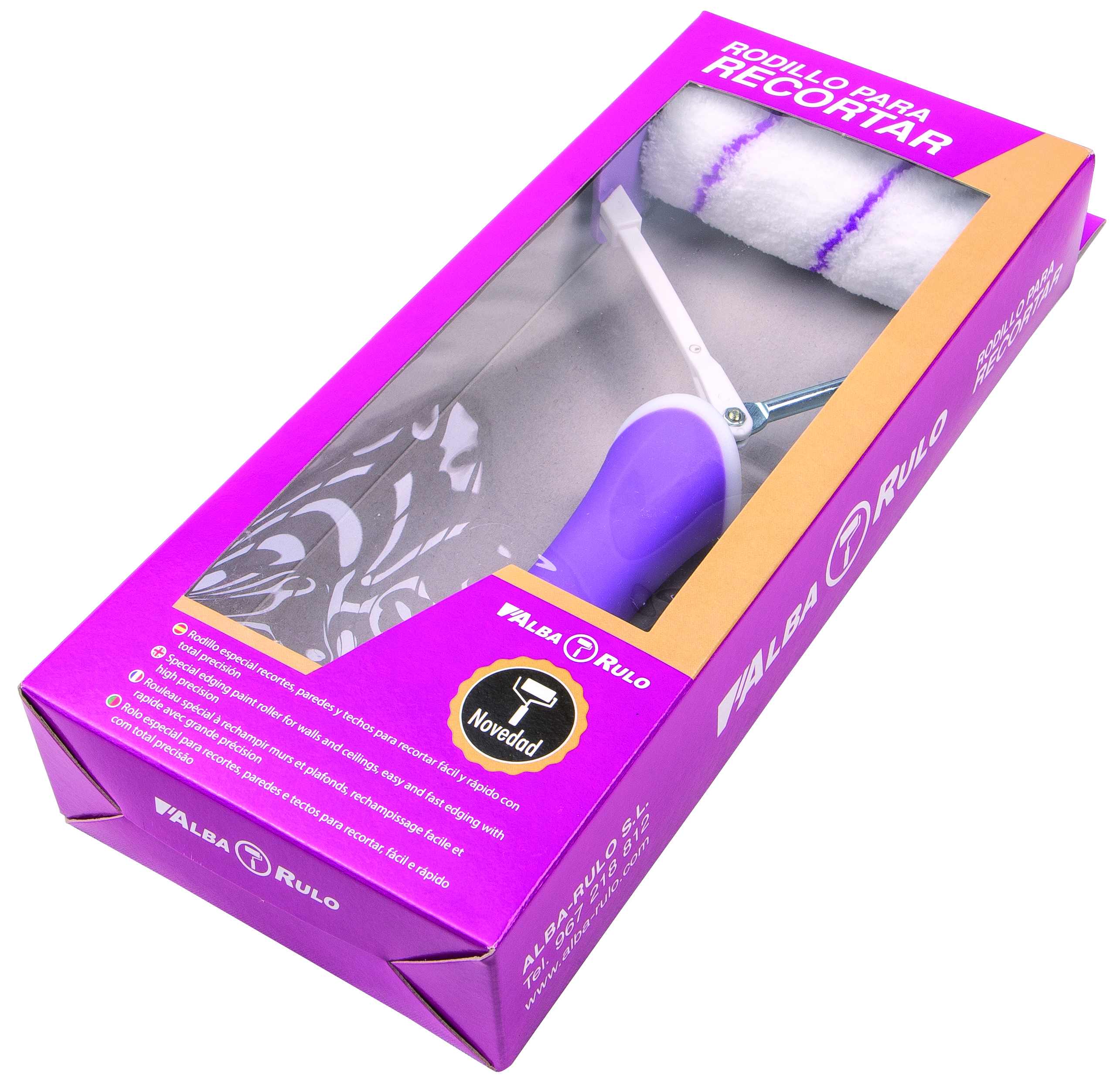 Rodillo Para Recortar de Microfibra - | Fabricantes de herramientas para la pintura